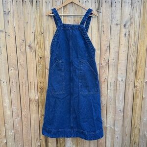 Btoadt patch pocket denim dungaree Dress